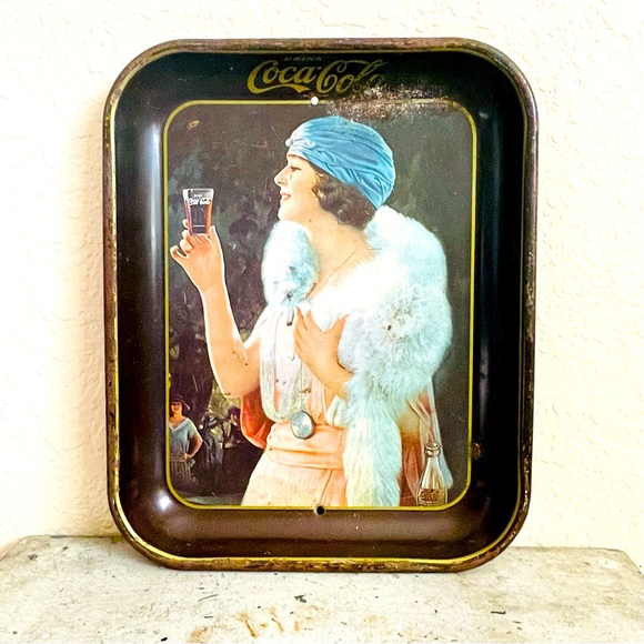 Vintage Coca Cola Serving Tray - Picture 1 of 10